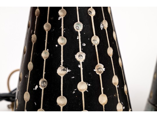 Two Mid-Century Pairs Of Table Lamps