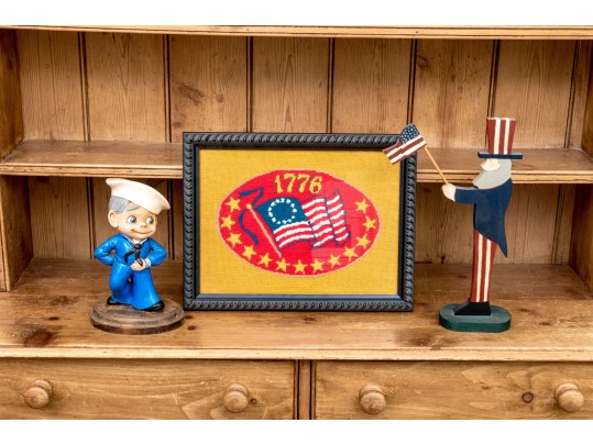 Three Piece Collection Of Americana