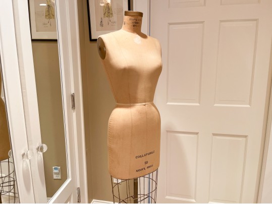 Antique Superior Model Forms Model 1962 Dress Form (Original Purchase $395)