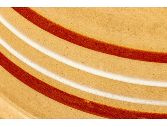 Two Vintage Glazed Ceramic Batter Bowls