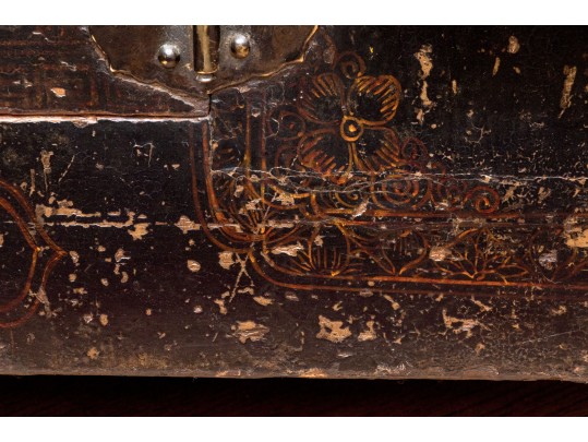 Semi-antique Asian Lacquered Wooden Altar Table / Console 