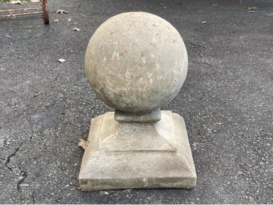 Vintage Cast Stone Architectural Ornament