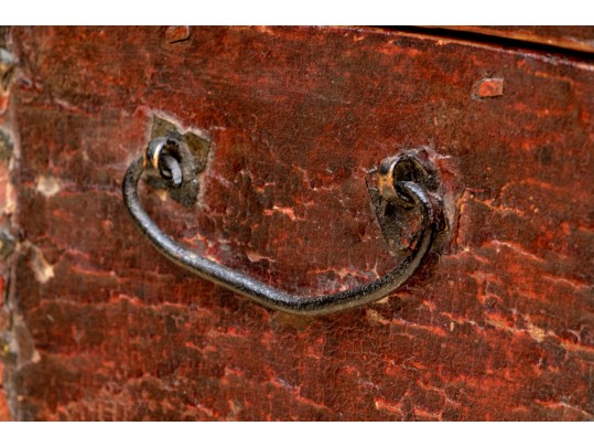 Two Antique Asian Carved And Hand Decorated Vessels