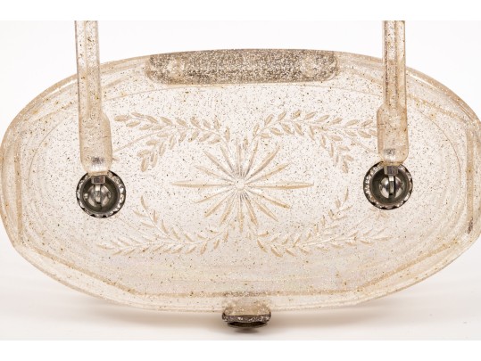 Chic Vintage Collection Of Acrylic Dresser Boxes And Handbags