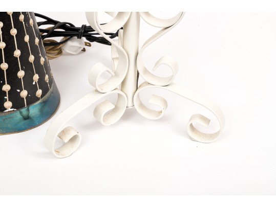 Two Mid-Century Pairs Of Table Lamps