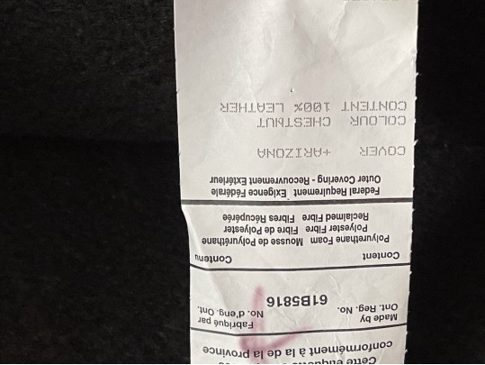 Luxurious Leather Upholstered Club Chair With Ottoman