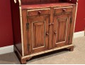 Antique American Carved And Paint Finished Hutch