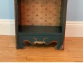 Adorable American Stencil Decorated And Painted Pine Bookcase