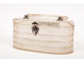 Chic Vintage Collection Of Acrylic Dresser Boxes And Handbags