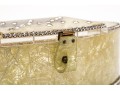 Chic Vintage Collection Of Acrylic Dresser Boxes And Handbags
