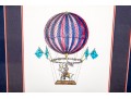 Two Fantastic Book Plate Prints Depicting Hot Air Balloons
