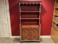 Antique American Carved And Paint Finished Hutch