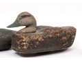 Three Antique Decoy Duct Two Carved Wood, One Cork With Wooden Head