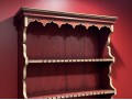 Antique American Carved And Paint Finished Hutch