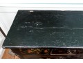 Semi-antique Asian Lacquered Wooden Altar Table / Console 