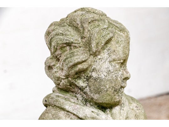 Vintage Cement Set Of Four Seasons, 20