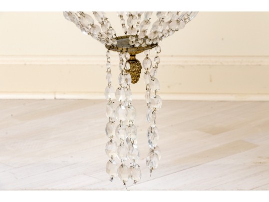 Vintage Crystal Chandelier 