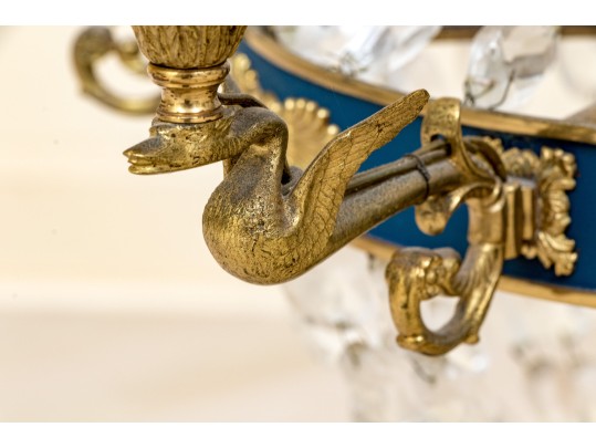 Vintage Crystal Chandelier 