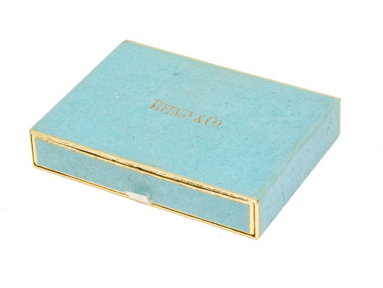 Two Decks Of Tiffany & Company Playing Cards, Black And White Backs