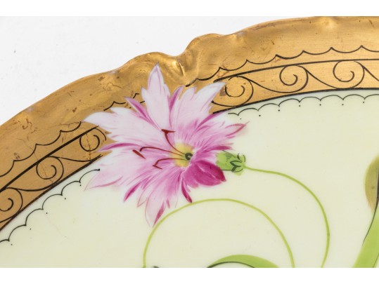 A Beautiful Hand Painted Haviland France Platter