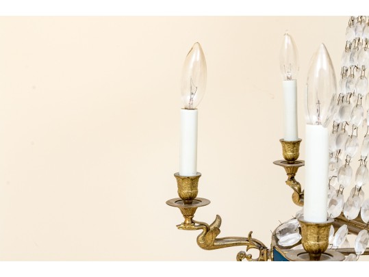 Vintage Crystal Chandelier 