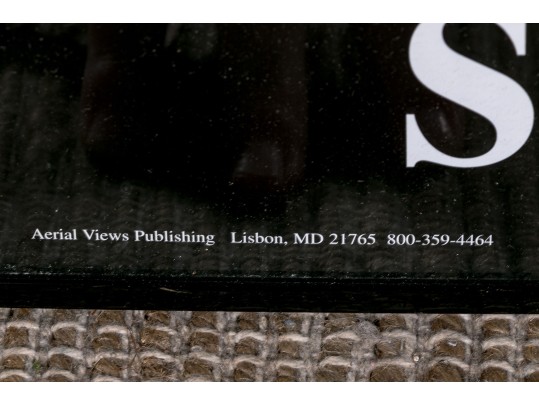 Mike Smith (Am., 20th-21st C. ) Aerial Color Print, Shea Stadium, Flushing, New York