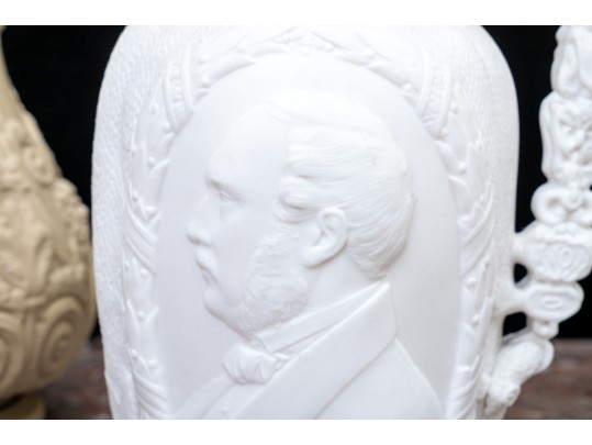 Set Of 3 Well Detailed Ceramic Water Pitchers