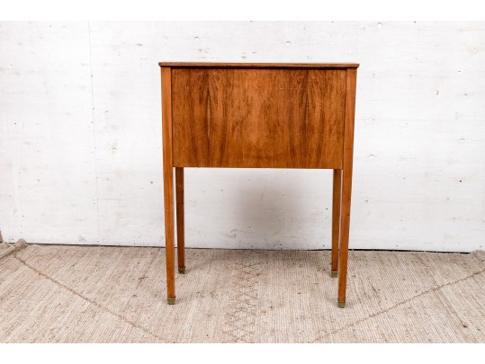 Vintage Walnut Slant Front Desk By Sligh Furniture 