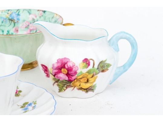 Collection Of Ten English Shelley Fine Bone China Wares