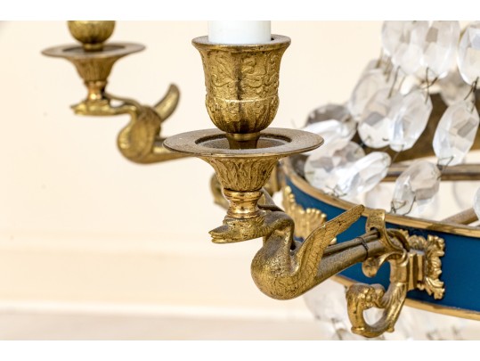 Vintage Crystal Chandelier 