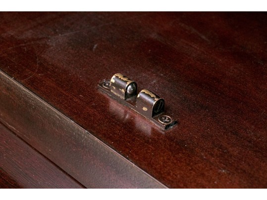 Impressive Barbara Barry Collection For Baker Mahogany Armoire Cabinet