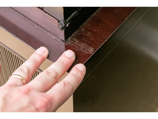 Impressive Barbara Barry Collection For Baker Mahogany Armoire Cabinet