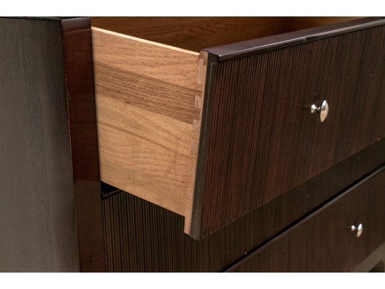 Impressive Barbara Barry Collection For Baker Mahogany Armoire Cabinet