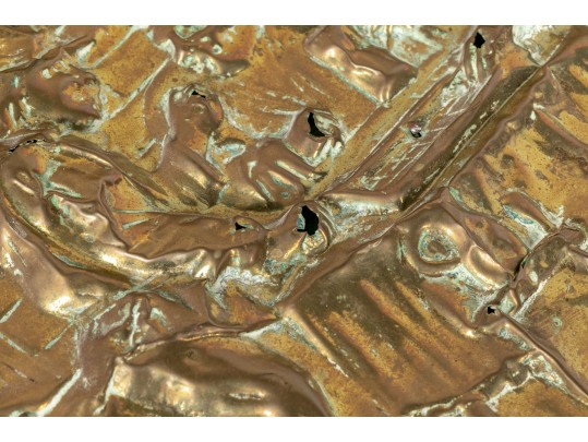 Antique Brass Clad Tinder Box