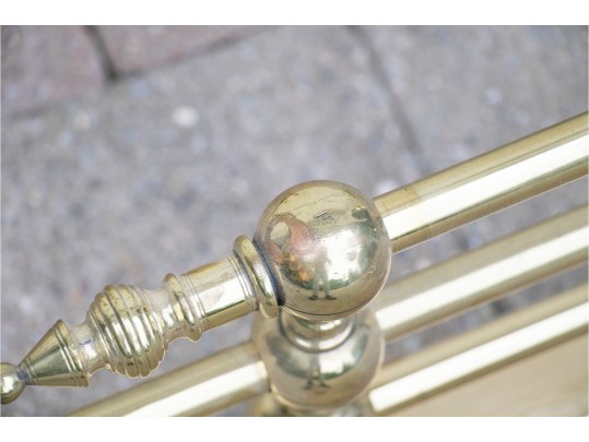 Brass Fireplace Fender