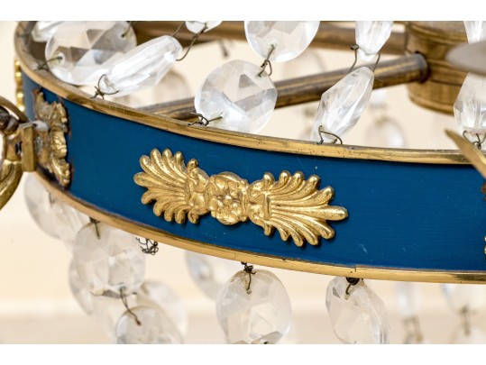 Vintage Crystal Chandelier 