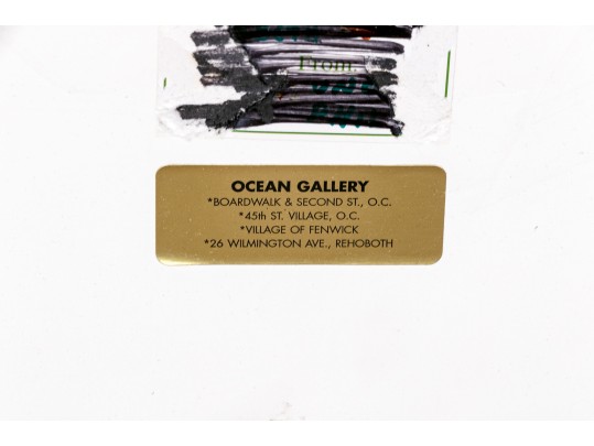 Mike Smith (Am., 20th-21st C. ) Aerial Color Print, Shea Stadium, Flushing, New York