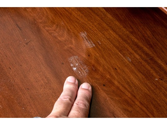 Vintage Walnut Slant Front Desk By Sligh Furniture 