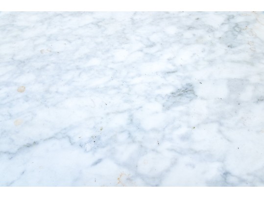 Vintage Marble Top Bouillotte Table