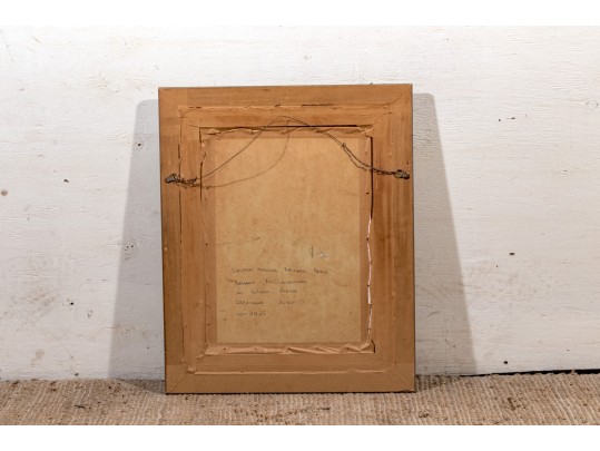 Barbara McClenaughan, 20th Century Oil On Board, 