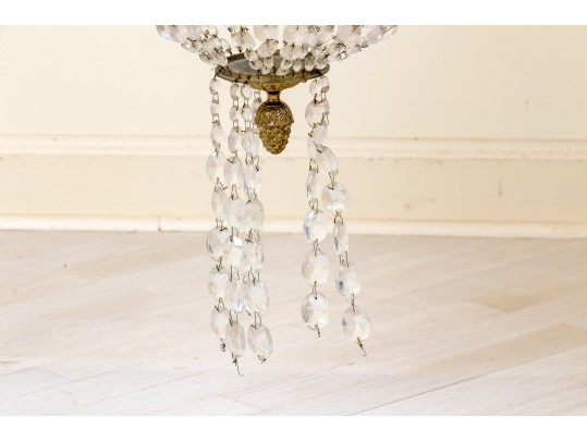 Vintage Crystal Chandelier 