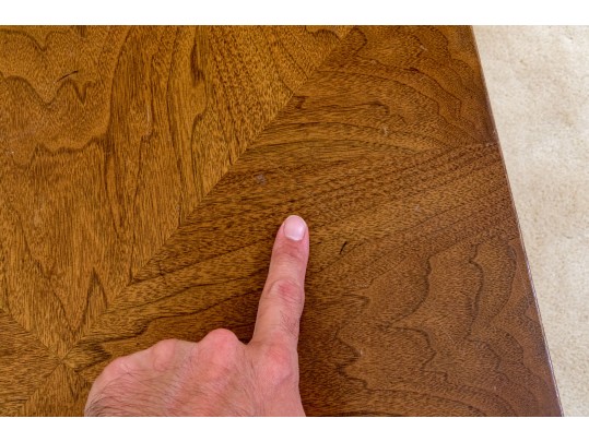 Pair Of Good Looking Vintage Campaign Style End Tables 