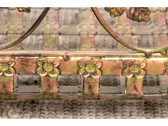 Modern Light Wrought Iron Storage Basket