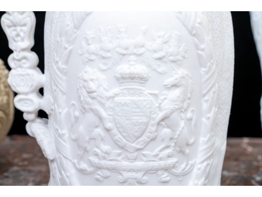 Set Of 3 Well Detailed Ceramic Water Pitchers