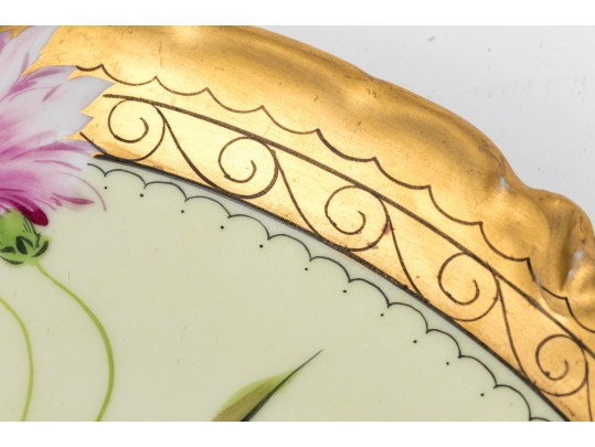 A Beautiful Hand Painted Haviland France Platter