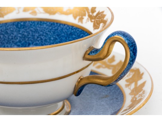 Collection Of Eight Vintage Tea Cups And Saucers, Mostly English