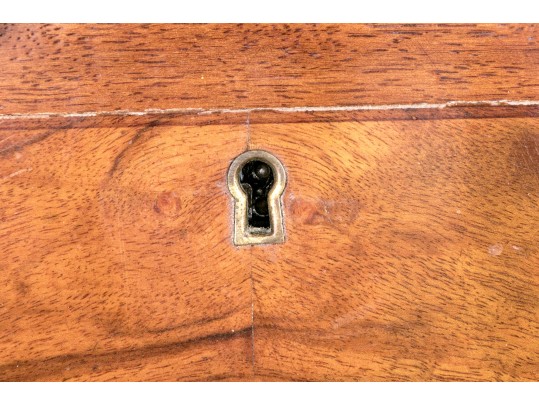 Vintage Walnut Slant Front Desk By Sligh Furniture 