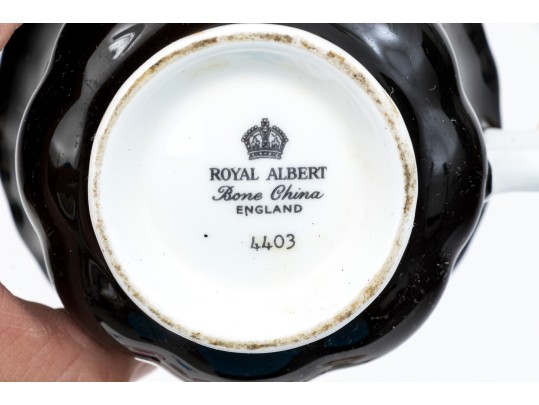 Collection Of Eight Vintage Tea Cups And Saucers, Mostly English