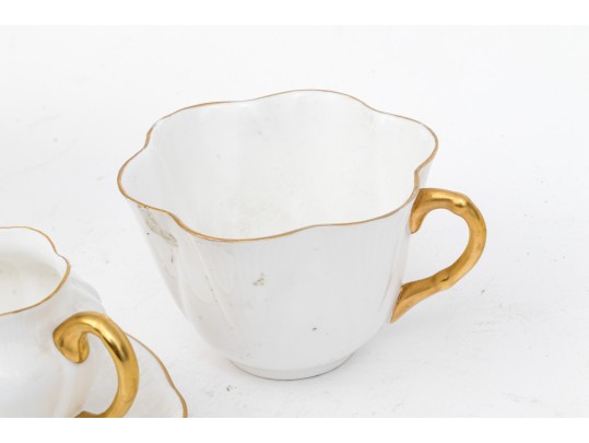 Shelly Five Piece White China Lot