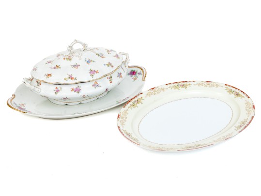 Three Vintage Serving Pieces